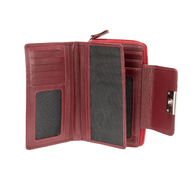 Maitre Helena Ladies Purse Red