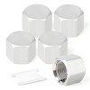 TAISHER 5PCS 304 Stainless Steel Cap Pipe Plug Socket Fitting