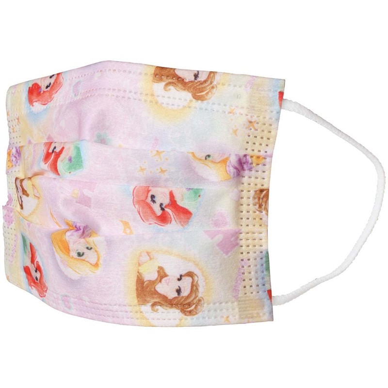 スケーター(Skater) 不織布 マスク 子供用 25枚 三層構造 箱入り ディズニー プリンセス MSKP25-A