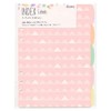 Decona HAR493 A5 Personal Organizer Refill, Index (5 Sections)
