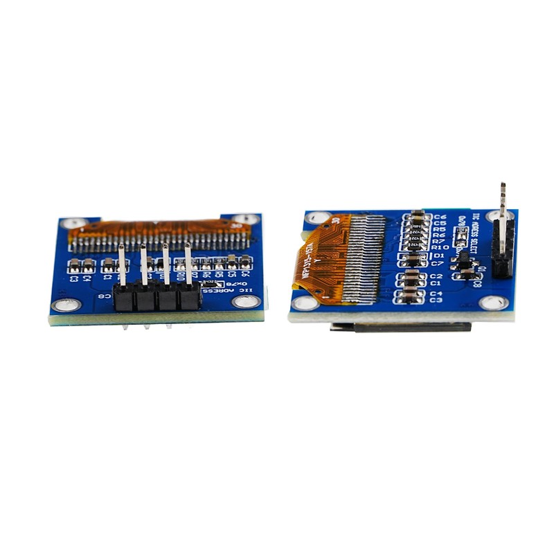 A-DIGISHUO 2Pcs 0.96-Inch I2C OLED Display Module 128x64 Pixel SSD1306