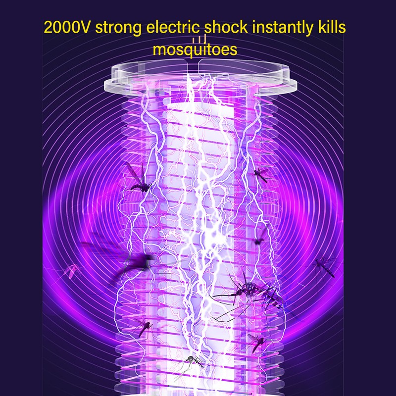 Electric Bug Killer USB Charging 2000mAh Bug Killer Light Safety