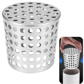 Stainless Steel Gutter Leaf Protection, Gutter Leaf Protection, Rain Gutter Leaf Protection, Downpipe Protection, Leaf Catcher Downpipe for Flat Roof Drain, Drains and Downpipes, Gutter Sieve, Roof