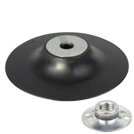 Wolfcraft 2454000 125mm Backing Pad for Angle Grinder with M14 Thread