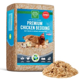 Small Pet Select Pine Shavings Chicken Bedding, Chicken Coop Bedding, Wood Shavings, Great for Hen Nesting Boxes and Chick Brooders, 141L