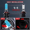 ZPXGIZT Light Bulbs Fit For Chrysler PT Cruiser 2001-2010,9005XS 9006XS