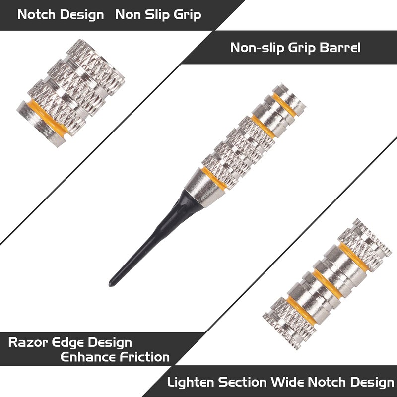 Turnart darts with plastic tip 12 pieces 18 grams with