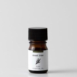 Meet Tree Cedar Essential Oil Essential Oil 0.2 fl oz (5 ml) Made in Japan