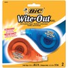 BIC Wite-Out EZ Correct Correction Tape, 2-Count