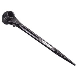 SUPERTOOL RNR1417 Double-ended Ratchet Wrench with Phosphorescent Plate and Slide Hole