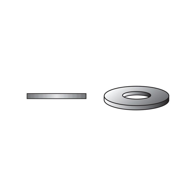 Hillman Fasteners Corp #10 Item # 830556 Stainless Steel Flat