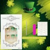 St. Patrick's Day Press on Nails Short Square Fake Nails