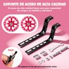 GWMWON Llantitas Bicicleta Llantas Entrenadoras,Ruedas de Entrenamiento LED