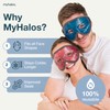 MyHalos Gel Eye Mask - Reusable Cooling Eye Mask with