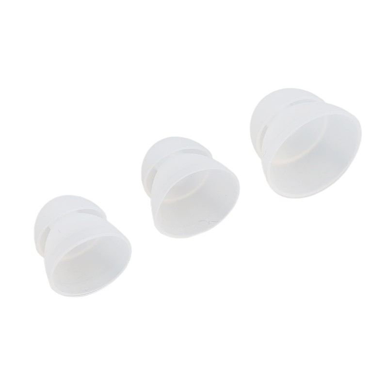 15pcs Hearing Amplifier Eartip 2 Layers Detachable Silicone Hearing Amplifier