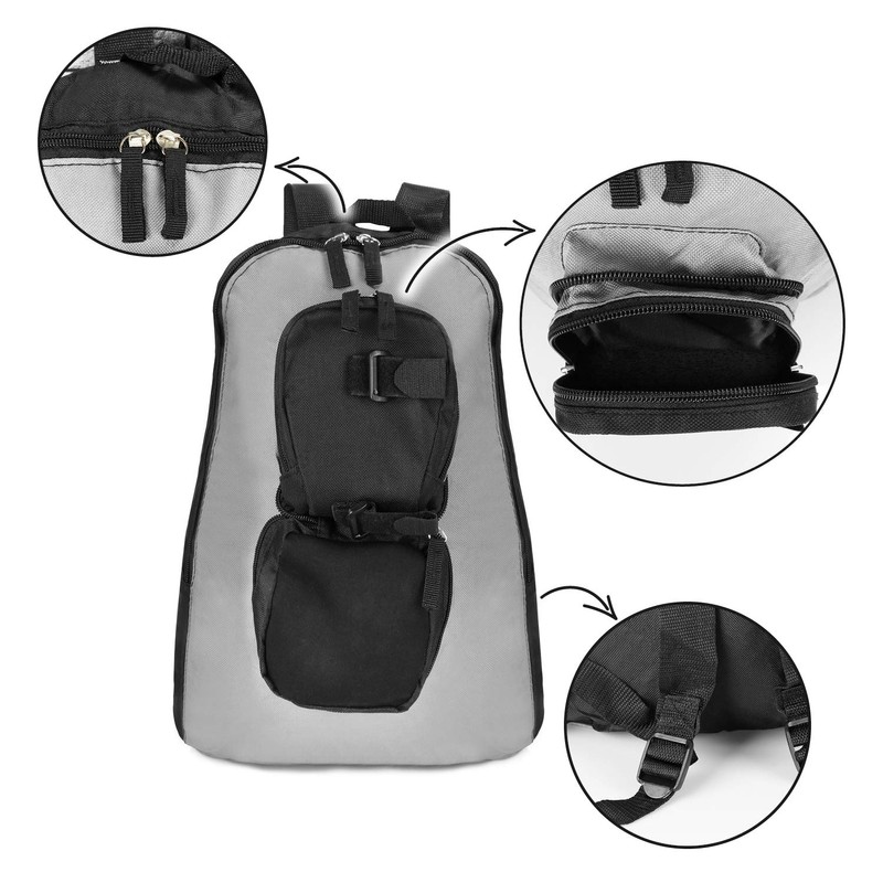 com-four® Saddle Bag for Bicycle - Bicycle Saddle Bag with