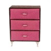 Small Dresser Jewelry Box Pink Brown
