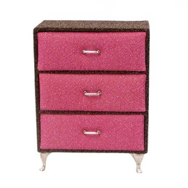Small Dresser Jewelry Box Pink Brown