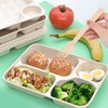 HTB Disposable Forks, 100 Pieces, 6.7 inches (17 cm), Natural