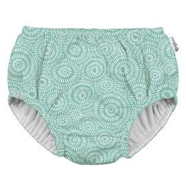 green sprouts Eco Pull-Up Swim Diaper - Mint Sand Dollar - 4T