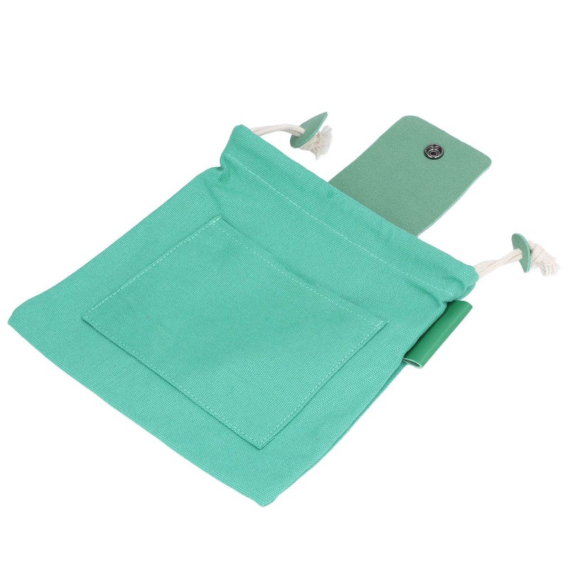 Foraging Bag Large Capacity Durable Canvas PU Leather Wide Application