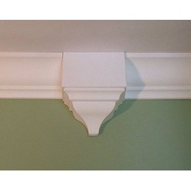Crown Molding Corner Divider Block Fits 4 1/2 - 4 5/8 Inch Crown Molding