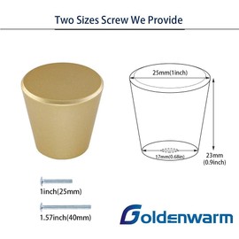 goldenwarm 10pack Drawer Knobs Kitchen Cupboard Door Knobs Gold Cabinet Knobs Cupboard Knobs Drawer Handles and Knobs Kitchen Door Knobs