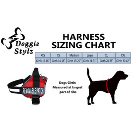 Therapy Dog in Training Harness with Removable Saddle Bag Backpack Harness Carrier Traveling. 2 Removable Patches. Please Measure Dog Before Ordering.…