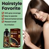Natural Light Brown Hair Dye Shampoo 3 in 1, Hair