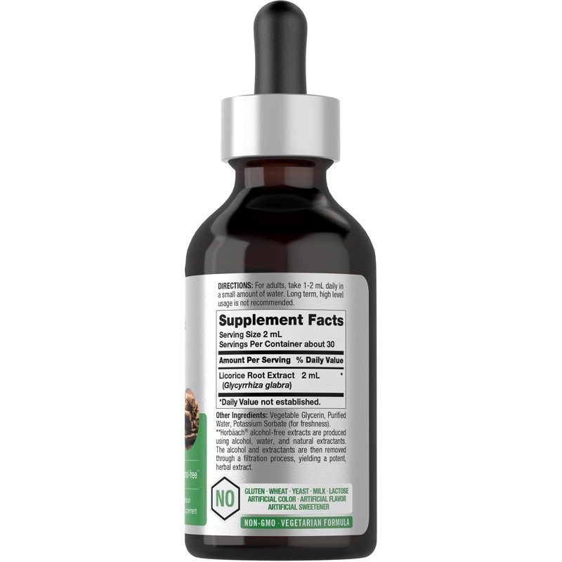 Horbäach Licorice Root Extract | 2 fl oz | Alcohol