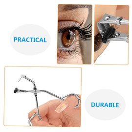 Baluue Pcs Heated Eyelash Curler Portable Stainless-steel Lash Curlers for Women Hot Lashes Curling Tool Makeup Supplies Beauty Tools
