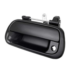 Master Tailgaters Black Primed Tailgate Handle with Backup Camera Replacement for Toyota Tundra (2000-2006) | IP68 Waterproof | Parking Grid Lines Available | Easy to Install