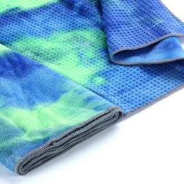 Getfitsoo Yoga Mate Perfect Yoga Towel Mat | 72" x 24" Perfect Size for Mat - Super Soft, Sweat Absorbent, Non-Slip Hot Yoga Towels for Hot Yoga & Pilates