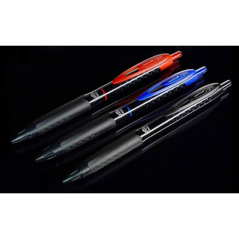 Uni-Ball Signo 307 - Fine Retractable Rollerball Pen - 6