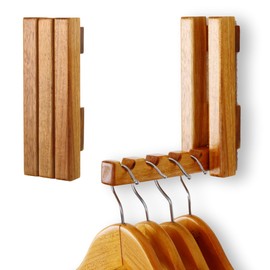 Clothes Drying Rack Wall Mounted, Foldaway Clothes Rail - Multi-Functional Organizer for Laundry Rooms, Hanging Decor, Bathrooms - Adds a Modern Touch to Your Space, Durable and Space-Saving Solution