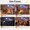 2-in-1 Galaxy Projector Night Light for Room Decor – 24