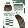 Ugeat Balayage Sew in Hair Extensions Real Human Hair 16