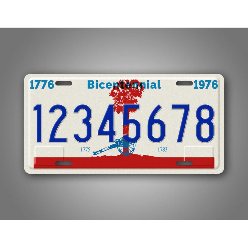 SignsAndTagsOnline.com Custom 1976-1979 South Carolina Bicentennial ANY TEX License Plate