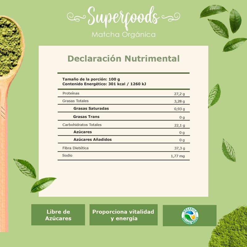 Té Matcha Orgánico Benmart 4Pack 480g - Vitalidad y Antioxidantes