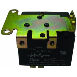 Supco 9066 Potential Relay, 35 A at 277 VAC Contact Rating, 50/60 hz Cycle, 395 V Continuous Coil Voltage, 215/225 Pick-Up Min/Max, 120 Drop Max