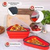 PIZZA PACK The Perfect Reusable Pizza Storage with 5 Microwavable