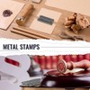 Lyaciomn 20 Packs Steel Punches 4 mm Flower Punch Stamp