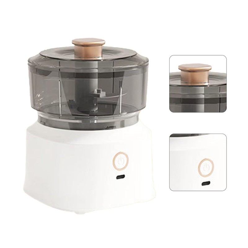 DAUERHAFT Compact Electric Food Chopper and Multifunctional Food Grinder for