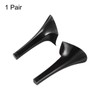 HARFINGTON 1pair Heel Repair Replacement 1.77"x3.54" High Stiletto Heel DIY