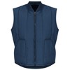 Red Kap Men's Quilted Vest, Navy, Medium