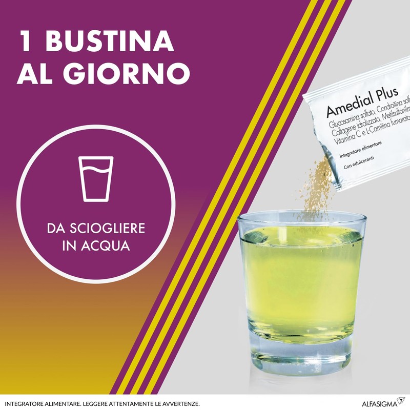 Amedial Plus, Integratore Alimentare per il Benessere delle Ossa e