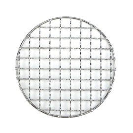 Pastlla Cooling Rack Stainless Steel Metal Wire Rack Barbecue Carbon Baking Net Grill Square Cooling Rack 130×130mm/5.12×5.12in, Round