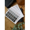 Salt & Light - Black Gradient - Copper Foil -