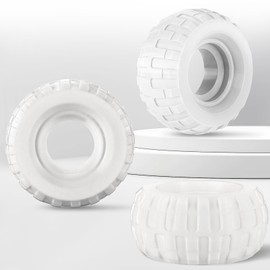 ERYONE ERYONE TPU Filament 1.75mm, 3D Drucker Filament TPU 0.5kg 1 Spool, -0.05mm, 95A, White