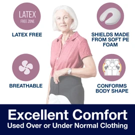 SAFEHIP Active Hip Protector Belt Fall Fracture Injury Prevention Hip Pads for Elderly Seniors, Comfortable and Breathable for Men and Women, Small 34-38 inches by TYTEX